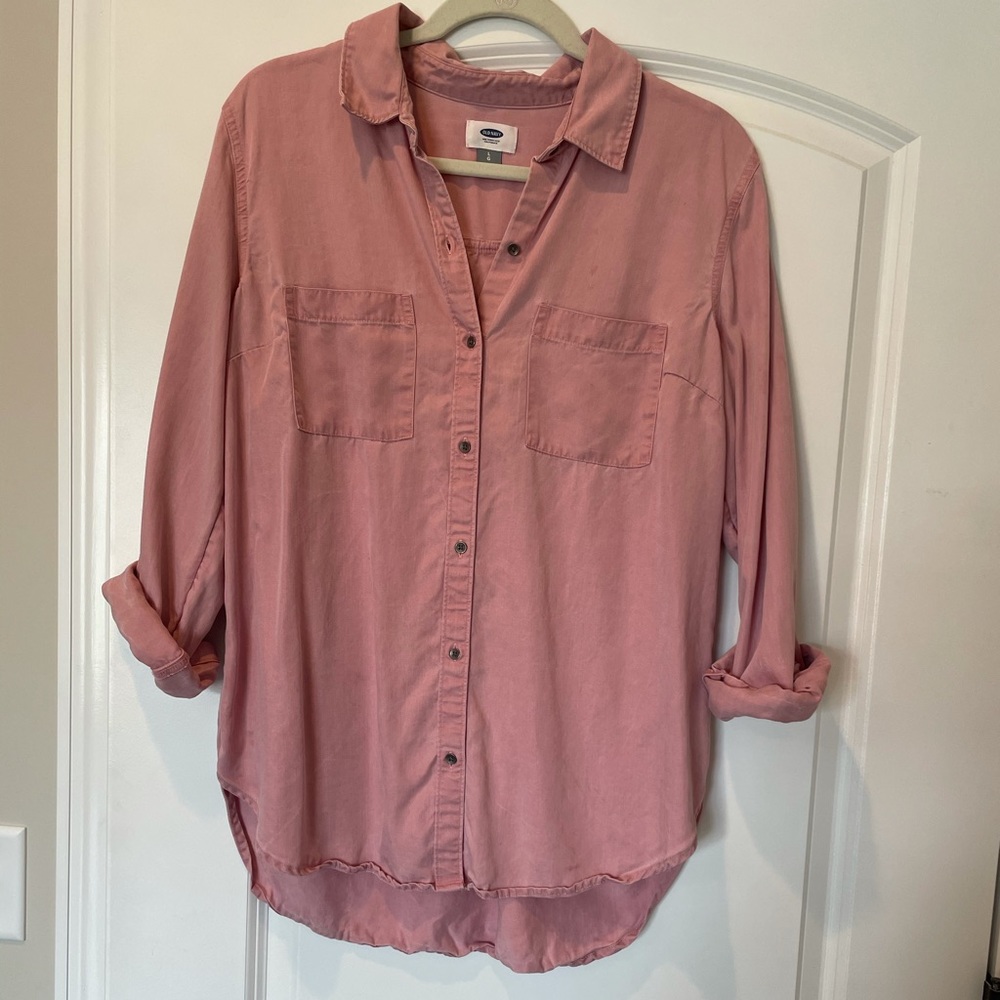 Old Navy oversized button down